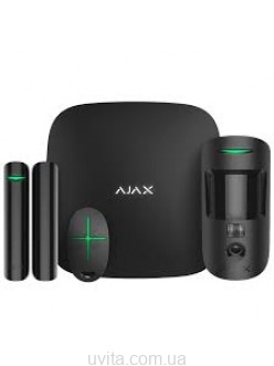 StarterKit Cam (чёрный) Комплект охоронної сигналізації Ajax